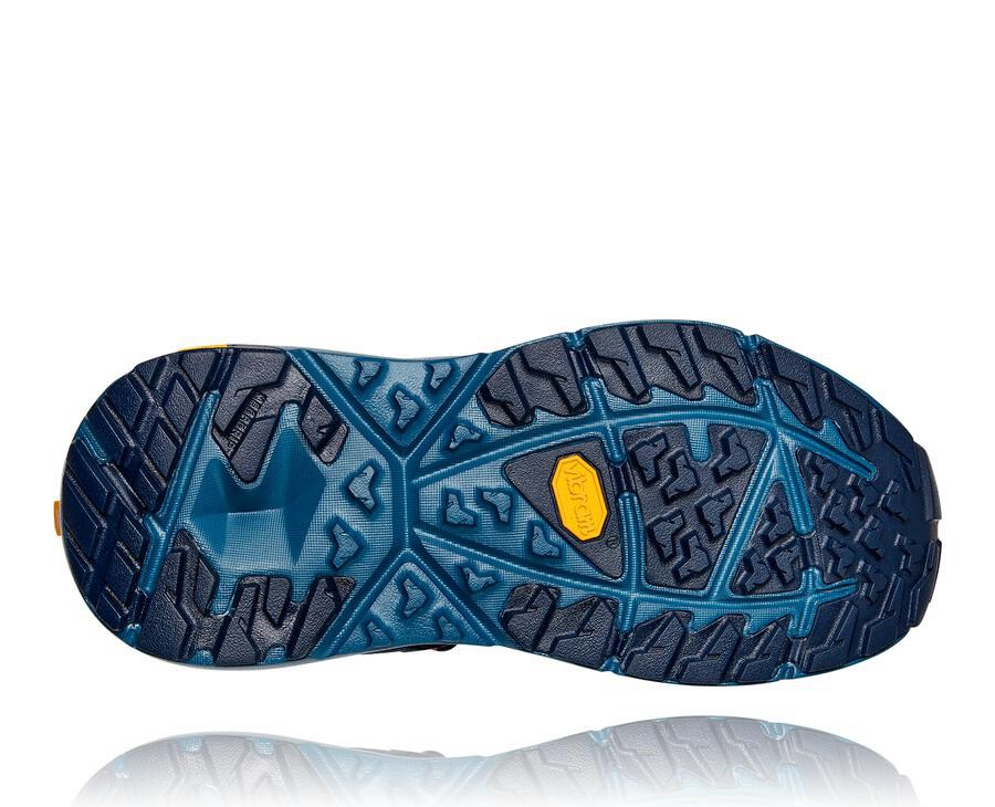 Hoka One One Trail Schoenen Dames - Kaha Laag Gore-Tex - Donkerblauw - BO5329076